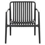 Πολυθρονα Lounge Εξωτ.χωρου Malen HM6626.02 Μαυρο Πολυπροπυλενιο 67x75x75υεκ - Image 3