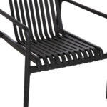 Πολυθρονα Lounge Εξωτ.χωρου Malen HM6626.02 Μαυρο Πολυπροπυλενιο 67x75x75υεκ - Image 8