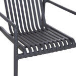 Πολυθρονα Lounge Εξωτ.χωρου Malen HM6626.03 Γκρι Πολυπροπυλενιο 67x75x75υεκ - Image 8
