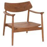 Πολυθρονα Lounge Ranger HM18255.01 Ξυλο Teak Σε Φυσικο 70x73x73υεκ.