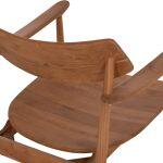 Πολυθρονα Lounge Ranger HM18255.01 Ξυλο Teak Σε Φυσικο 70x73x73υεκ. - Image 10