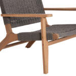 Πολυθρονα Lounge Monter HM6241.02 Ξυλο Ακακιας Φυσικο-Σχοινι Γκρι 63.5x60x69υεκ - Image 9