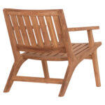 Πολυθρονα Lounge Arania HM6617 Ξυλο Teak Σε Φυσικο 59x65x69υεκ. - Image 5