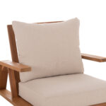 Πολυθρονα Lounge Mirex HM6641 Ξυλο Ακακιας Φυσικο-Εκρου Μαξιλαρια 80x96x62υεκ - Image 7