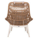 Πολυθρονα Lounge Με Υποποδιο Remvazzo HM6561.02 Αλουμινιο Μπεζ--Wicker 90x85x96υεκ - Image 6