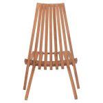 Πολυθρονα Lounge Πτυσσομενη Shigao HM18112 Ξυλο Teak--Φυσικο 61x88.5x89υεκ. - Image 6