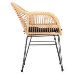 Πολυθρονα Με Μαξιλαρι Μεταλλικη Allegra HM5450.31 Με Wicker Μπεζ 58x59x82υ - Image 13