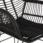Πολυθρονα Με Μαξιλαρι Μεταλλικη Allegra HM5450.32 Με Wicker Μαυρο 58x59x82υεκ. - Image 8