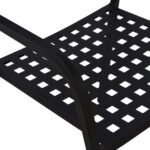 Πολυθρονα Μεταλλικη HM5031.01 Zeta Σε Μαυρο Ματ Χρωμα 54x51x84υεκ - Image 8