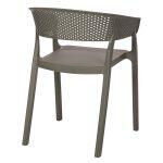 Πολυθρονα Πολυπροπυλενιου Perfoe HM5941.07 Dark Olive 56x50x73υεκ. - Image 5