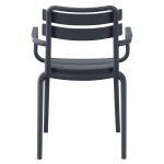 Πολυθρονα Πολυπροπυλενιου Philly HM6123.03 Γκρι 58,5x49x83,5υεκ. - Image 5