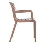 Πολυθρονα Πολυπροπυλενιου Philly HM6123.06 Μπεζ 58,5x49x83,5υεκ. - Image 4
