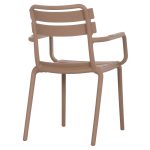 Πολυθρονα Πολυπροπυλενιου Philly HM6123.06 Μπεζ 58,5x49x83,5υεκ. - Image 5