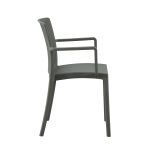Πολυθρονα Πολυπροπυλενιου Ida HM6127.04 Dark Olive 53x50x82υεκ. - Image 5