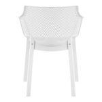 Πολυθρονα Πολυπροπυλενιου Peggy HM6368.01 Λευκο 60x55x79υεκ - Image 5