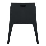 Πολυθρονα Πολυπροπυλενιου Sleek HM6370.02 Μαυρη 68x63x82,5υεκ. - Image 5