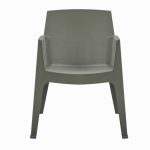 Πολυθρονα Πολυπροπυλενιου Sleek HM6370.05 Dark Olive Green 68x63x82,5υεκ. - Image 3