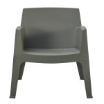 Πολυθρονα Πολυπροπυλενιου Lounge Sleek HM6365.05 Dark Olive Green 62x68x73υεκ. - Image 7