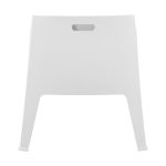 Πολυθρονα Πολυπροπυλενιου Lounge Sleek HM6365.01 Λευκο 62x68x73υεκ. - Image 9