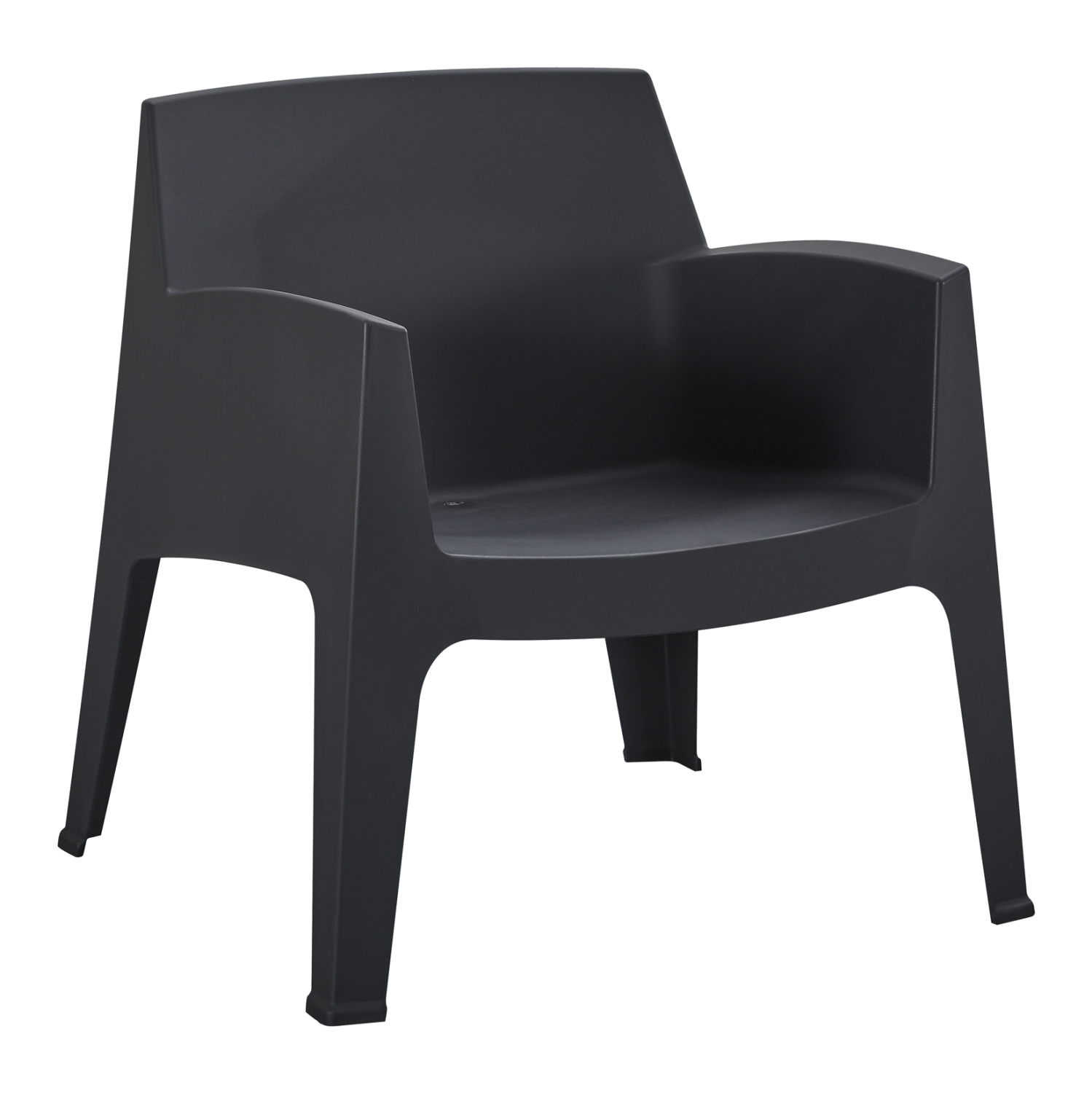 polythrona-polypropylenioy-lounge-fb9636 Πολυθρονα Πολυπροπυλενιου Lounge Sleek HM6365.03 Cappuccino 62x68x73υεκ. - Image 1