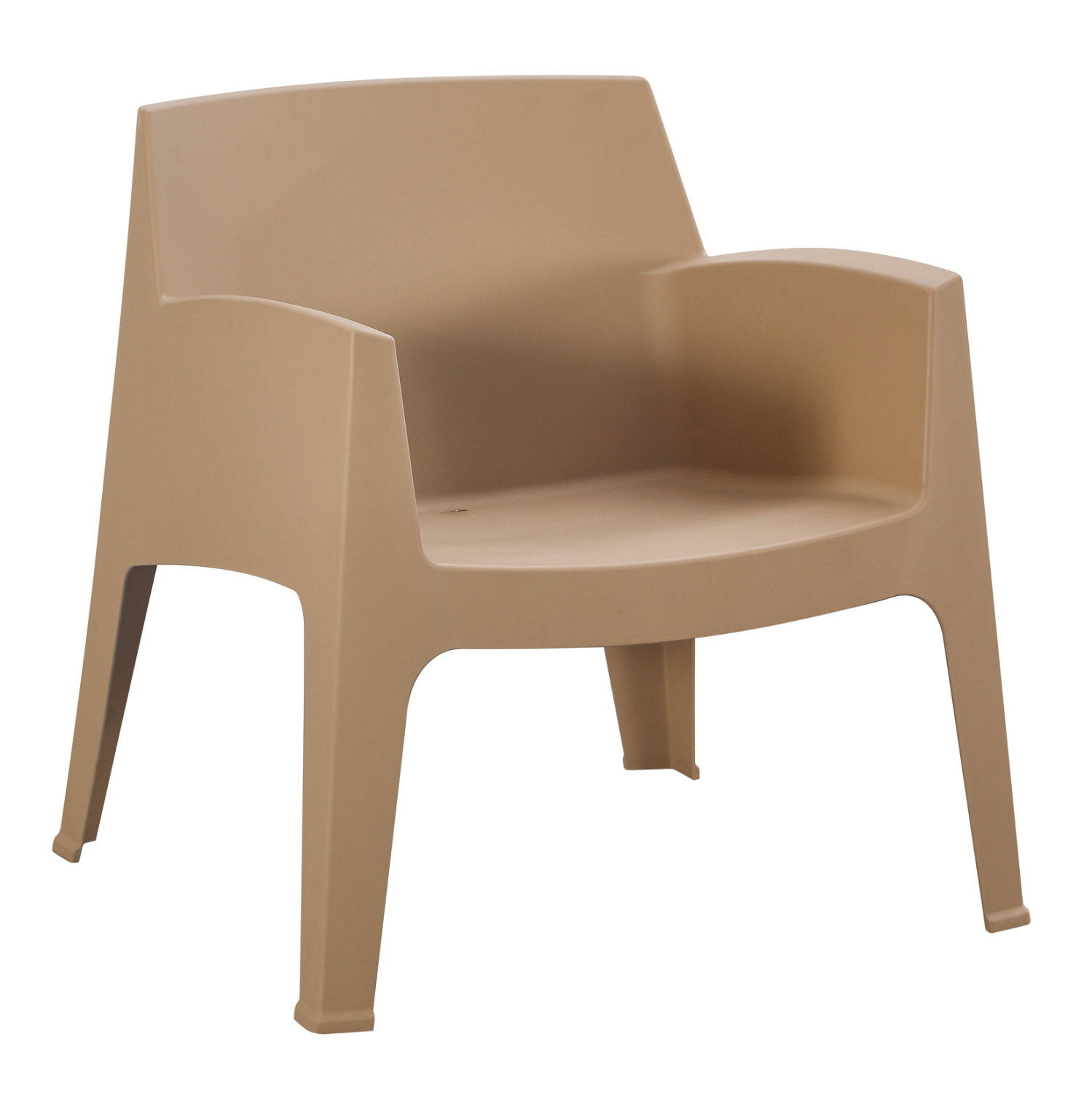 polythrona-polypropylenioy-lounge-fb9636 Πολυθρονα Πολυπροπυλενιου Lounge Sleek HM6365.05 Dark Olive Green 62x68x73υεκ. - Image 1