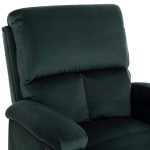 Πολυθρονα Relax Dioni HM3296.05 Πρασινο Βελουδο 85x90x100υεκ. - Image 7