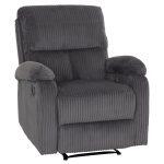 Πολυθρονα Relax Dioni HM3296.11 Γκρι Ριγε Υφασμα 85x90x100υεκ.
