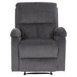 Πολυθρονα Relax Dioni HM3296.11 Γκρι Ριγε Υφασμα 85x90x100υεκ. - Image 3