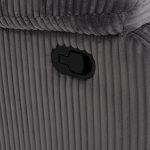 Πολυθρονα Relax Dioni HM3296.11 Γκρι Ριγε Υφασμα 85x90x100υεκ. - Image 9