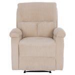 Πολυθρονα Relax Dioni HM3296.12 Μπεζ Ριγε Υφασμα 85x90x100υεκ. - Image 3