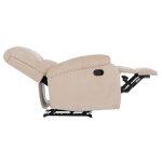Πολυθρονα Relax Dioni HM3296.12 Μπεζ Ριγε Υφασμα 85x90x100υεκ. - Image 4