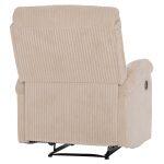 Πολυθρονα Relax Dioni HM3296.12 Μπεζ Ριγε Υφασμα 85x90x100υεκ. - Image 5