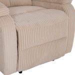 Πολυθρονα Relax Dioni HM3296.12 Μπεζ Ριγε Υφασμα 85x90x100υεκ. - Image 8