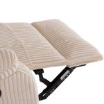 Πολυθρονα Relax Dioni HM3296.12 Μπεζ Ριγε Υφασμα 85x90x100υεκ. - Image 10