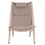 Πολυθρονα Relax Remus HM6642.04 Αλουμινιο Σαμπανι-Σχοινι Olefin Μπεζ 63x87x94υεκ. - Image 3