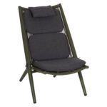 Πολυθρονα Relax Remus HM6642.07 Αλουμινιο & Σχοινι Olefin Σε Olive Green 63x87x94υεκ