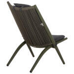 Πολυθρονα Relax Remus HM6642.07 Αλουμινιο & Σχοινι Olefin Σε Olive Green 63x87x94υεκ - Image 5