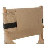 Πολυθρονα Band Rubberwood Και Σχοινι 62,5x60x88yεκ.hm9324.01 - Image 6