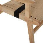 Πολυθρονα Band Rubberwood Και Σχοινι 62,5x60x88yεκ.hm9324.01 - Image 8