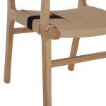 Πολυθρονα Band Rubberwood Και Σχοινι 62,5x60x88yεκ.hm9324.01 - Image 9