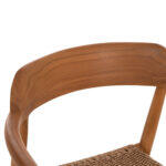 Πολυθρονα Τραπεζαριας Robby HM18350 Ξυλο Teak & Σχοινι Viro Φυσικο 55x50x71υεκ. - Image 7