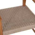 Πολυθρονα Τραπεζαριας Robin HM18351 Ξυλο Teak & Σχοινι Viro Φυσικο 53,5x60x78υεκ - Image 8