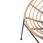 Πολυθρονα Τυπου Φωλια Μεταλλικη Allegra HM5458.11 Με Wicker Μπεζ 73x78x88υεκ. - Image 18