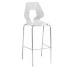 Prodige cod.63.00/67NA Σκαμπό Μπαρ Χρωμίου - Image 2