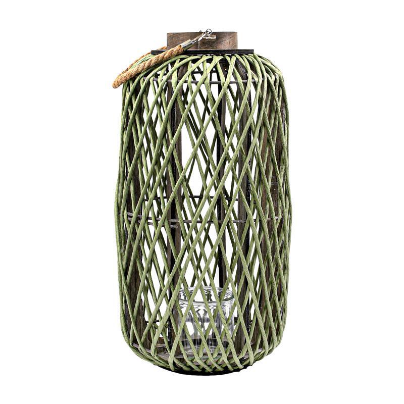 psathino-fanari-fylliana-fl8301-prasino-chroma-27x54ek1747478138 Ψαθινο Φαναρι Fylliana FL8301 Πρασινο Χρωμα 27x54εκ - Image 1