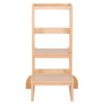Πυργος Εκμαθησης Τ.montessori Pepe HM9291.01 Ξυλο Πευκου Φυσικο 55x53x90υεκ - Image 3