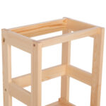 Πυργος Εκμαθησης Τ.montessori Pepe HM9291.01 Ξυλο Πευκου Φυσικο 55x53x90υεκ - Image 7