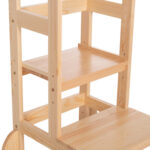 Πυργος Εκμαθησης Τ.montessori Pepe HM9291.01 Ξυλο Πευκου Φυσικο 55x53x90υεκ - Image 8