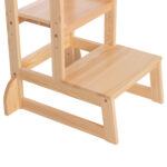 Πυργος Εκμαθησης Τ.montessori Pepe HM9291.01 Ξυλο Πευκου Φυσικο 55x53x90υεκ - Image 9