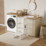 Πυργος Εκμαθησης Τ.montessori Pepe HM9291.03 Ξυλο Πευκου Λευκο 55x53x90υεκ - Image 5